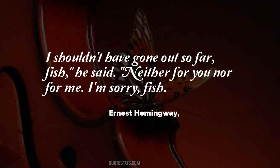 Sorry Regret Quotes #757868