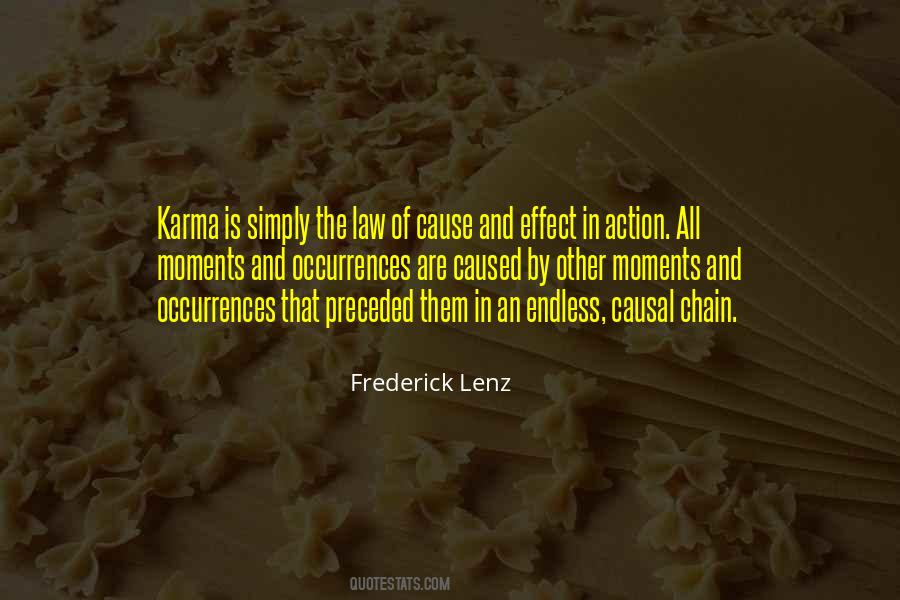 Karma Law Quotes #190853