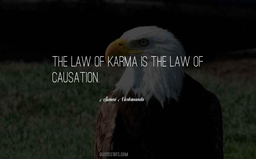 Karma Law Quotes #612394