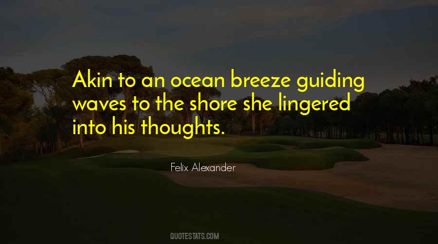 Quotes About Ocean Breeze #1436994