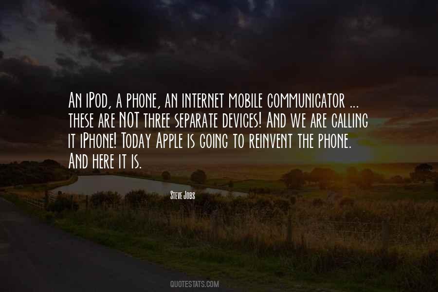 Quotes About The Mobile Phone #309305