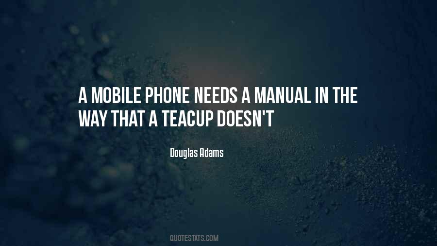Quotes About The Mobile Phone #57421