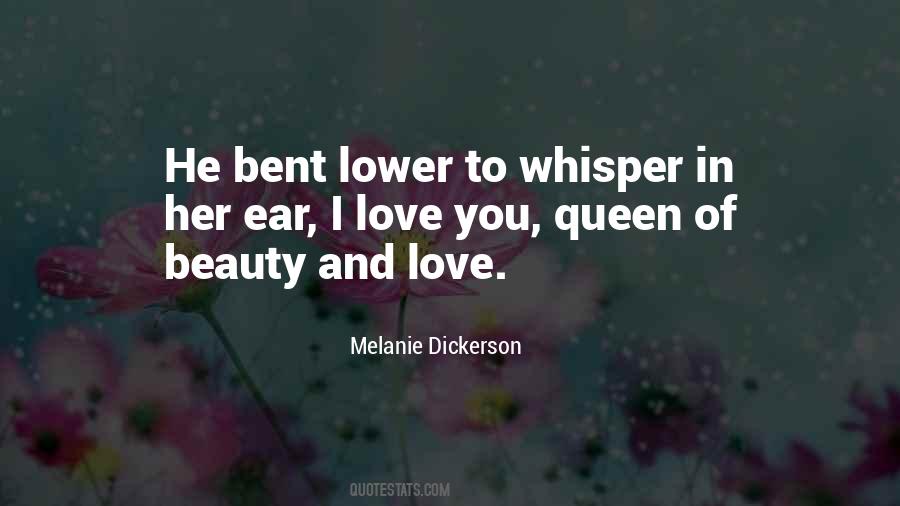 Whisper In Your Ear Quotes #14899