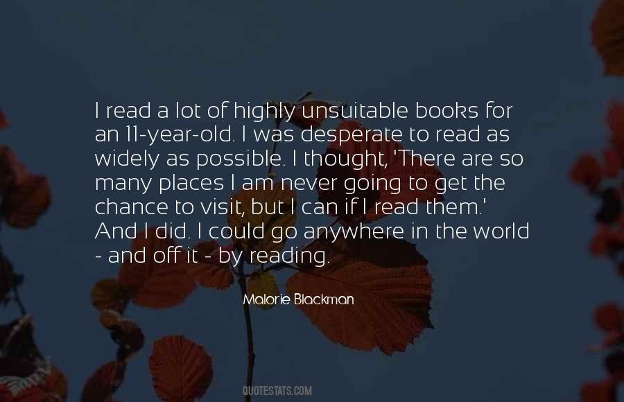 Places In Books Quotes #587833