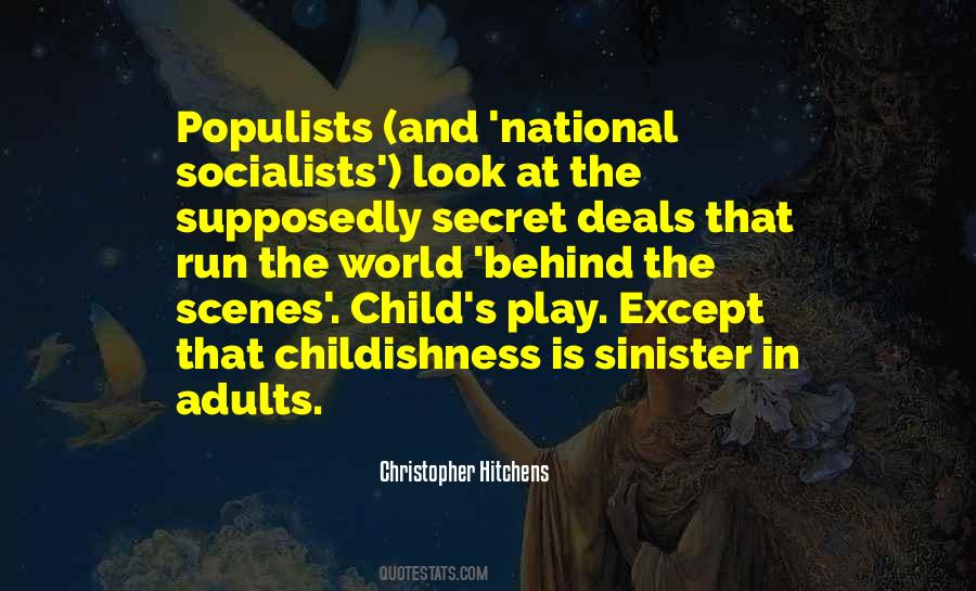 Quotes About Populists #152913
