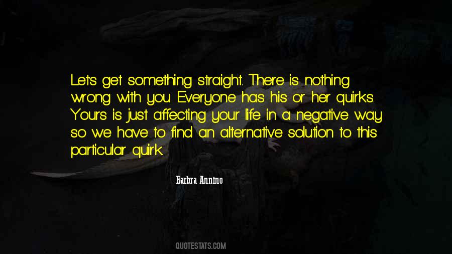 Your Quirks Quotes #1213851