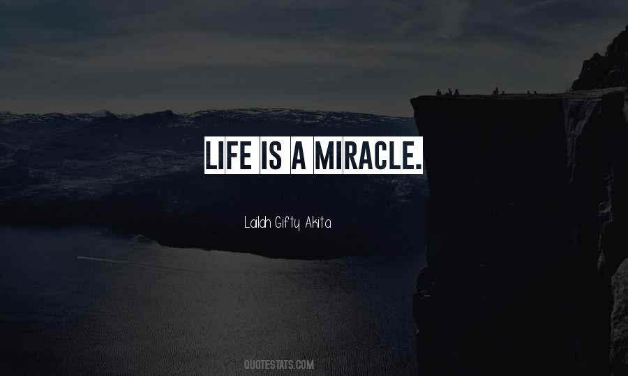Miracles Life Quotes #69910