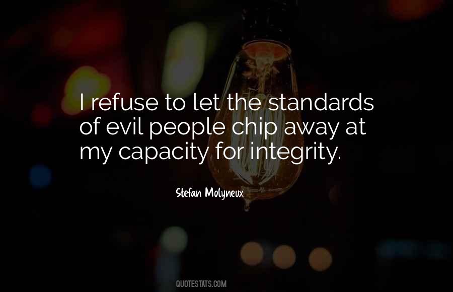 Capacity For Evil Quotes #1271025