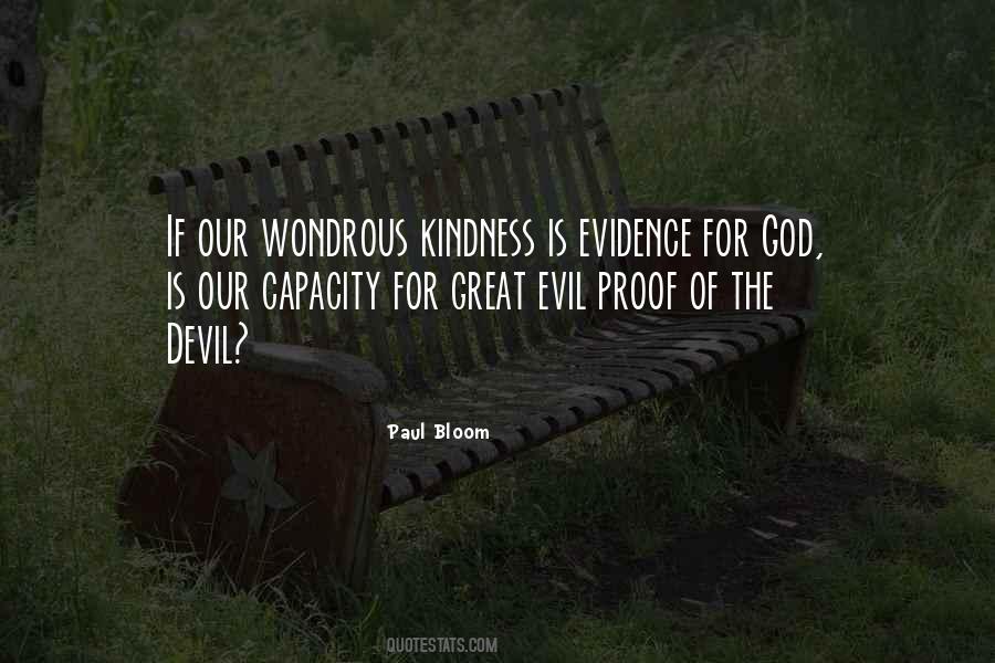 Capacity For Evil Quotes #563895