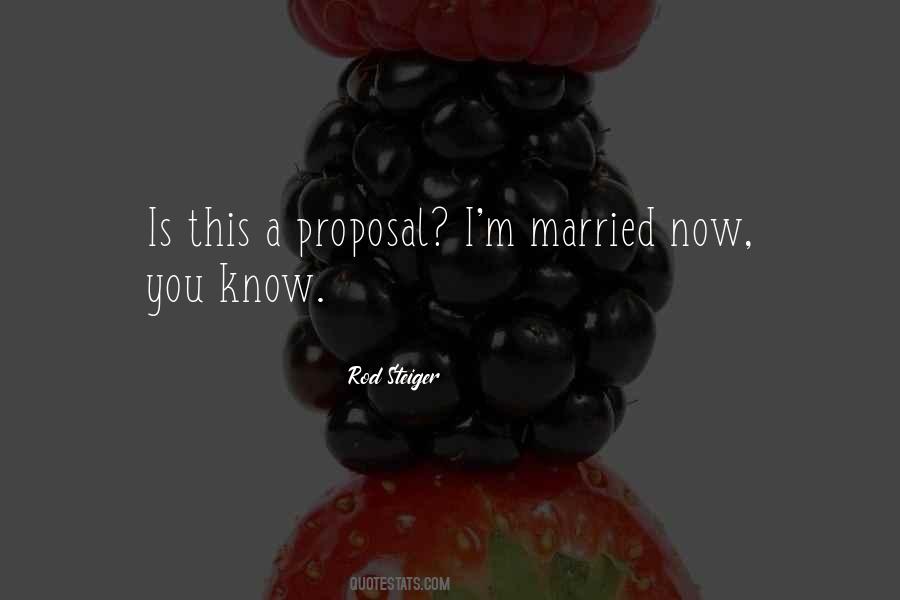 A Proposal Quotes #166077