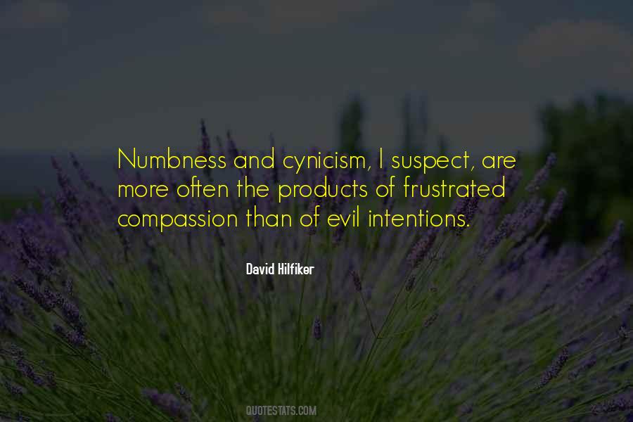 Quotes About Numbness #140636