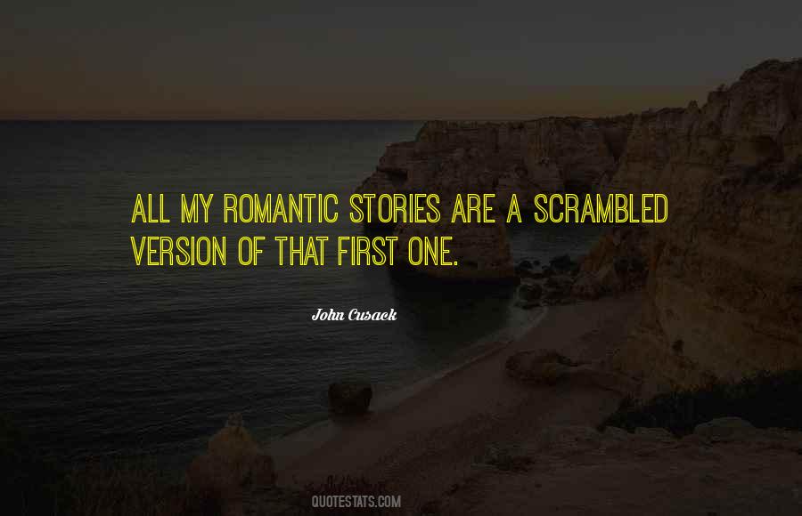 Romantic Stories Quotes #1728632
