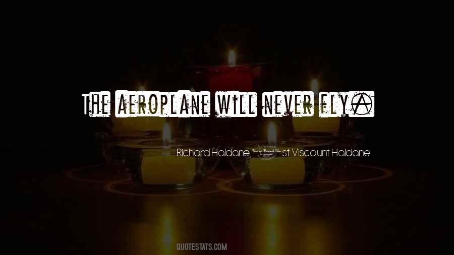 Quotes About Aeroplanes #1312618