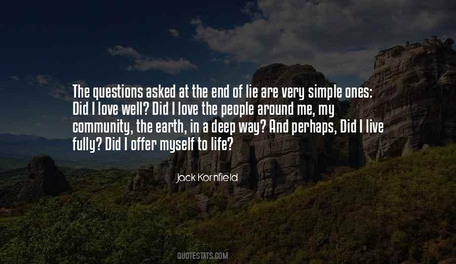 Quotes About Love Questions #924520