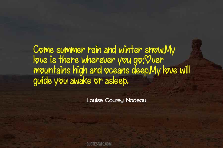 Quotes About Mountains And Snow #1471205