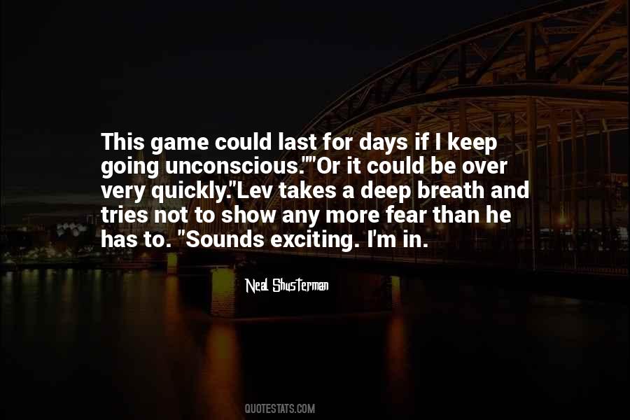 Quotes About Last Game #602107