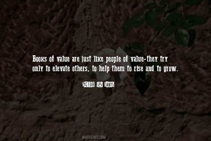 Quotes About Value Of Books #1319457