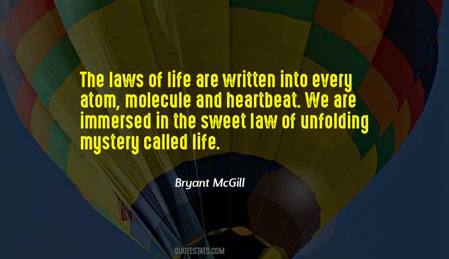 Quotes About The Laws Of Life #1547202