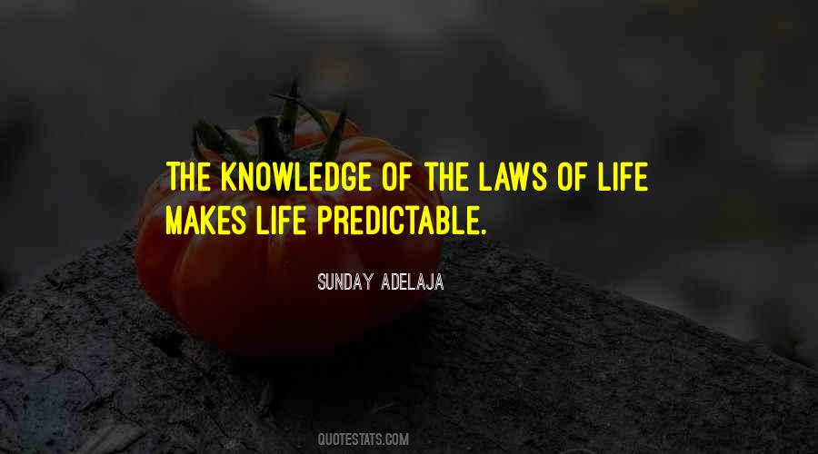 Quotes About The Laws Of Life #680956