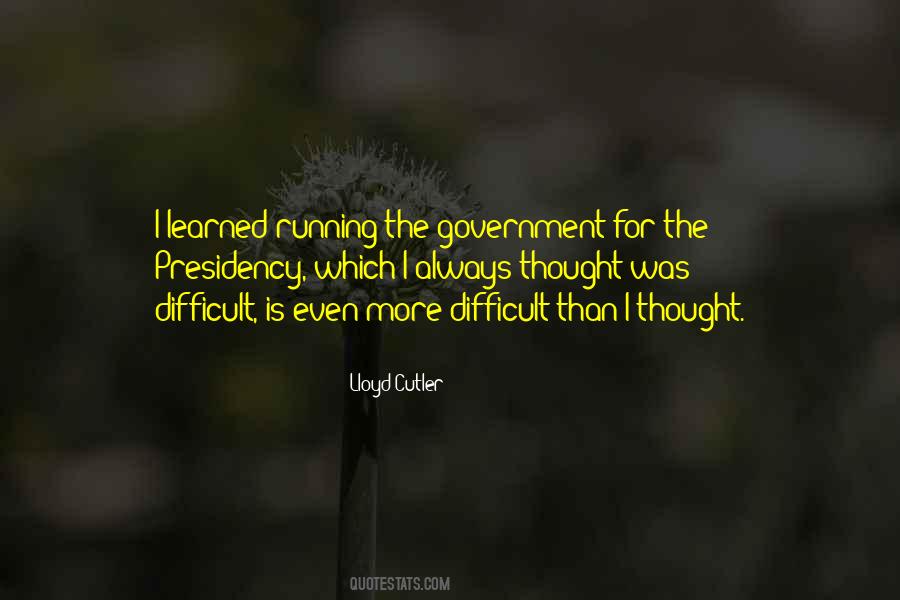 Government Running Quotes #1064162