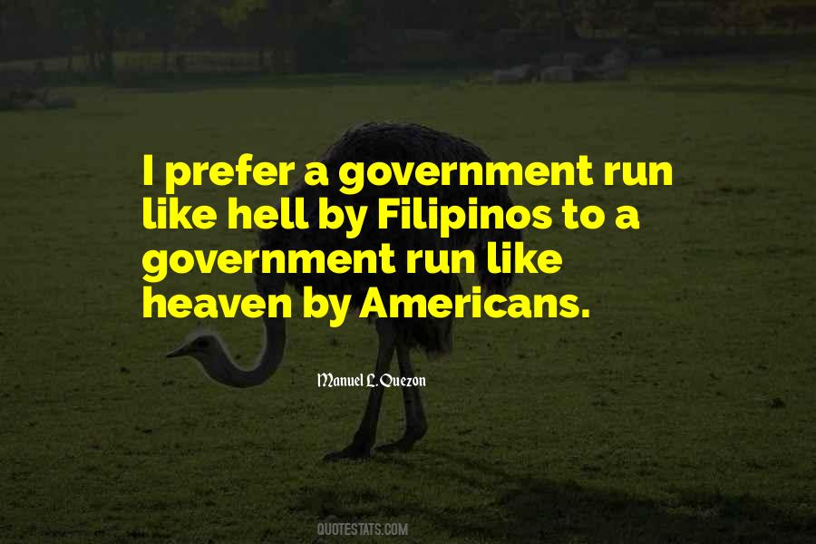 Government Running Quotes #1295836