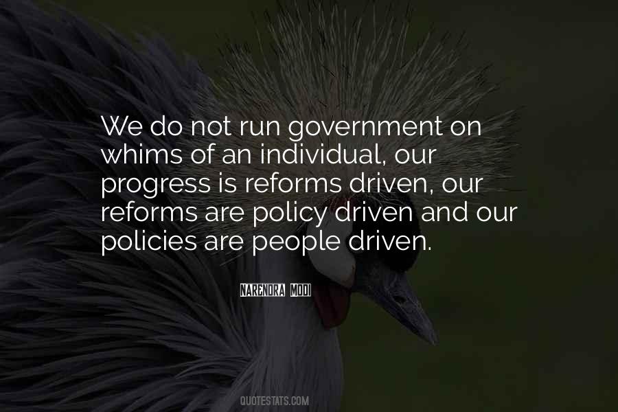 Government Running Quotes #1317939