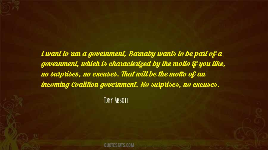 Government Running Quotes #1334078