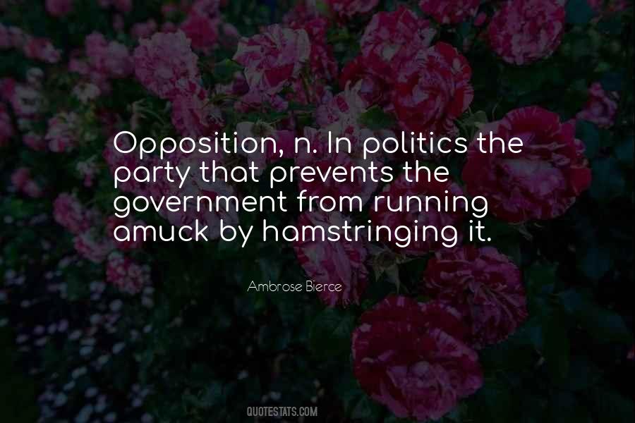 Government Running Quotes #99151