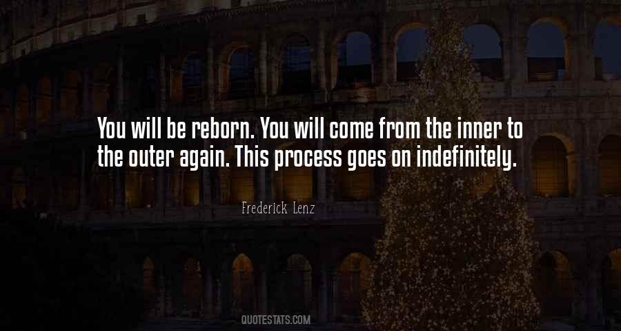 Be Reborn Quotes #85400