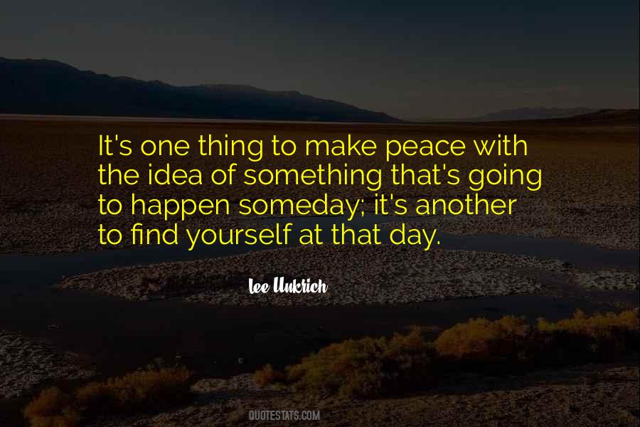 Finding Peace Within Yourself Quotes #119365