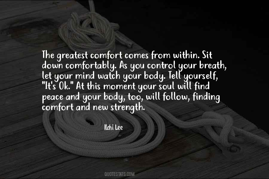 Finding Peace Within Yourself Quotes #167462