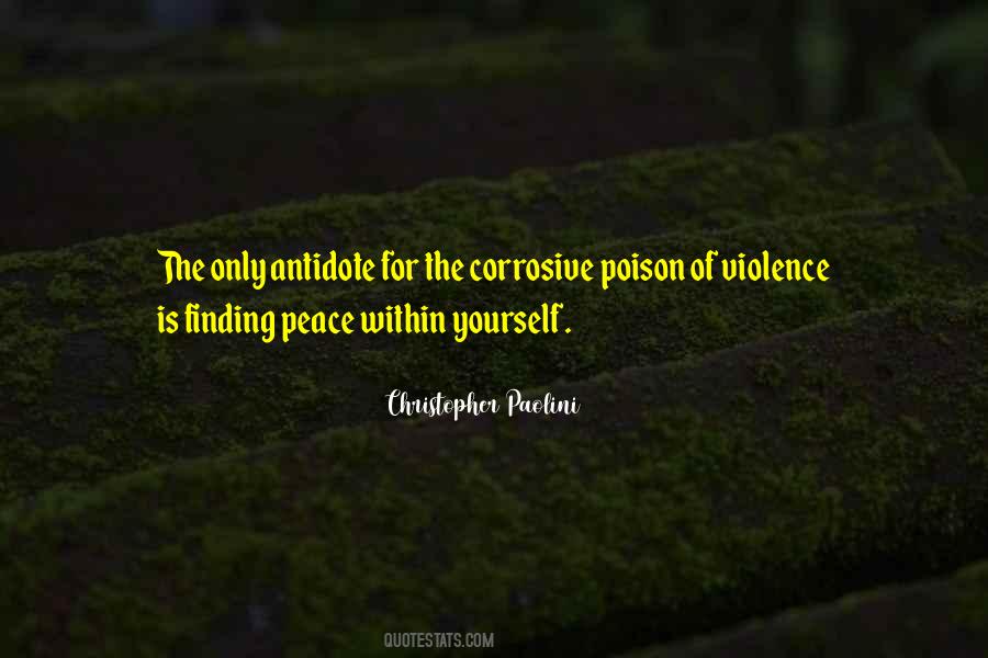 Finding Peace Within Yourself Quotes #1840919
