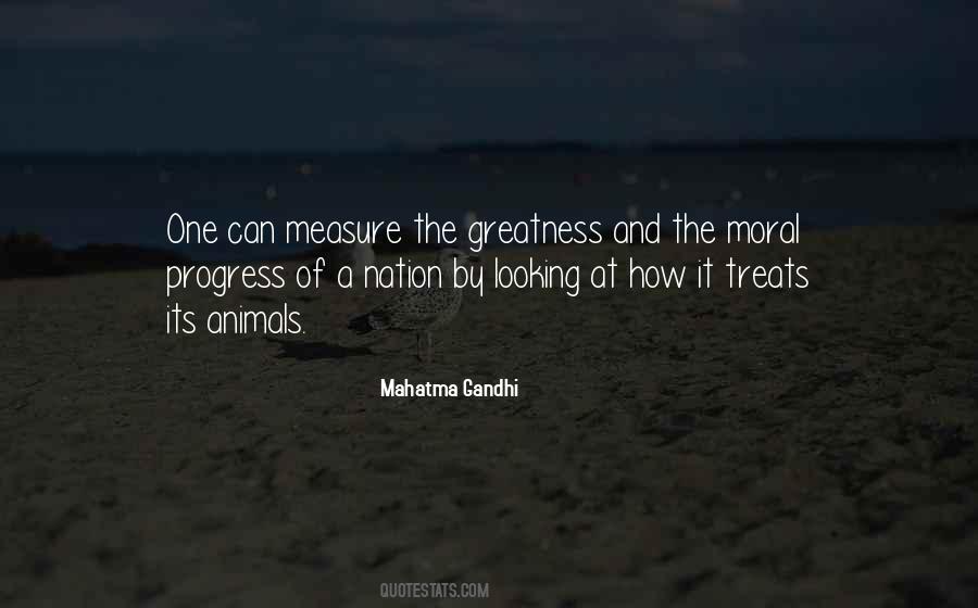 Quotes About Animals Gandhi #480175