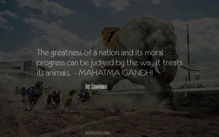 Quotes About Animals Gandhi #902215