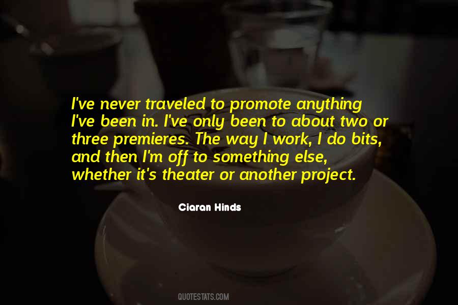 Quotes About Premieres #1320002