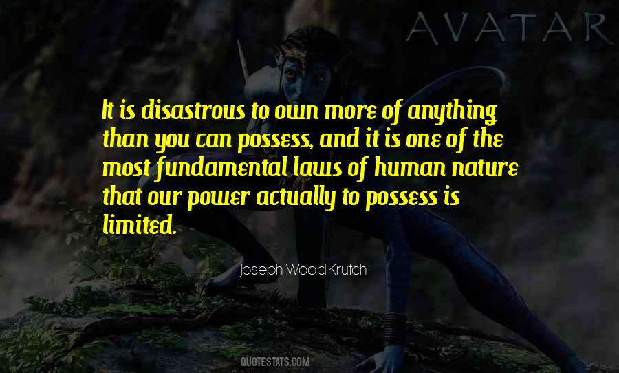 Fundamental Laws Of Nature Quotes #369012