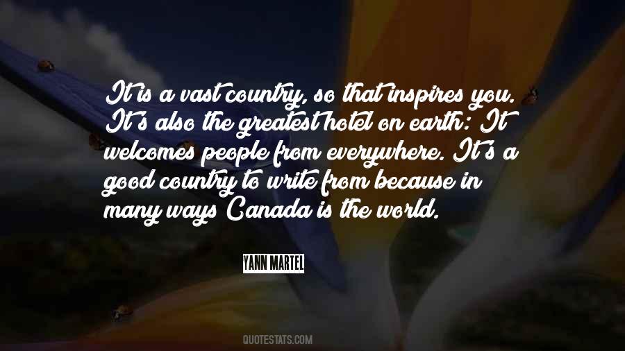 Country Everywhere Quotes #770302