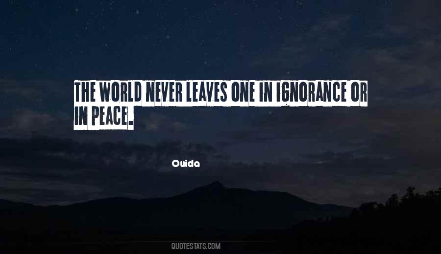 Leaves One Quotes #805125
