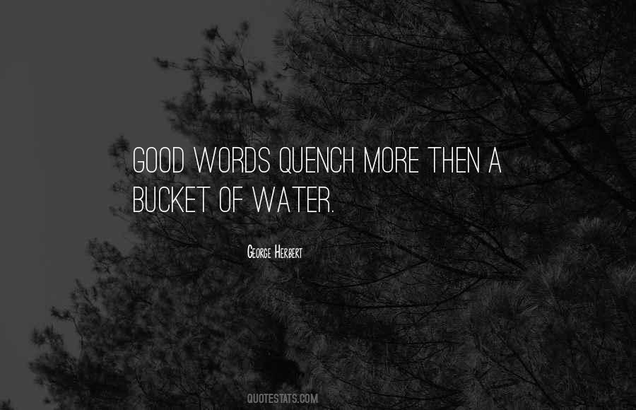 Quotes About Buckets #142086