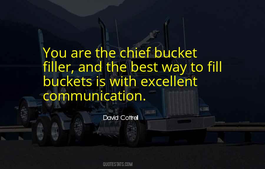 Quotes About Buckets #1494603