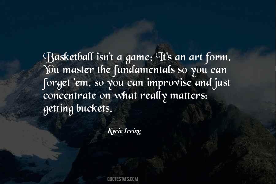 Quotes About Buckets #510032