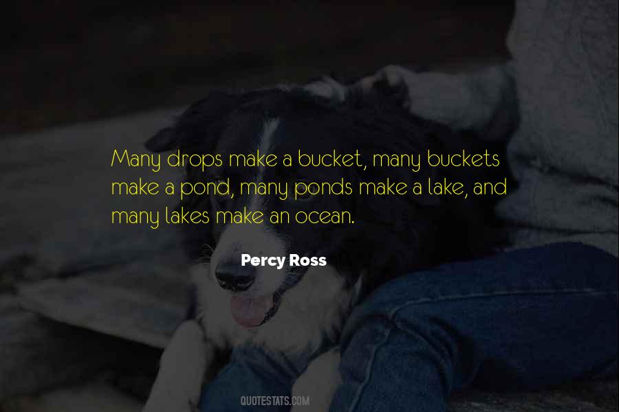 Quotes About Buckets #637277