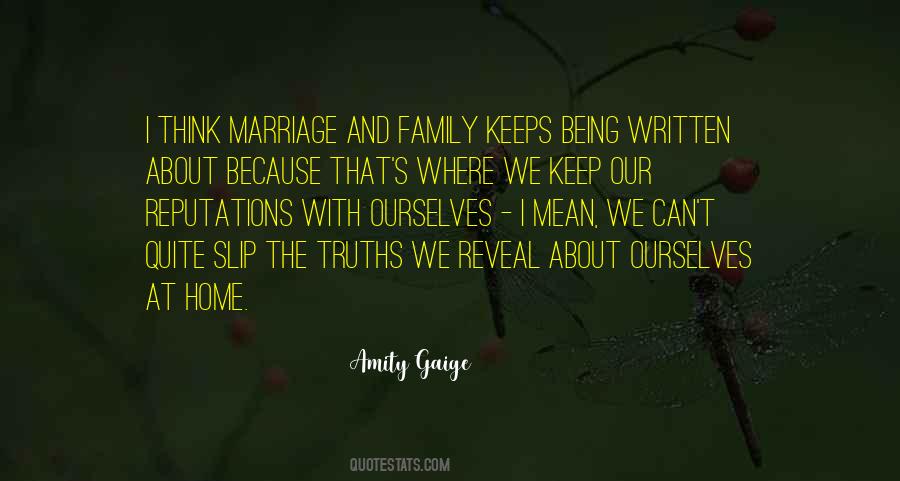Quotes About Marriage And Family #1019430