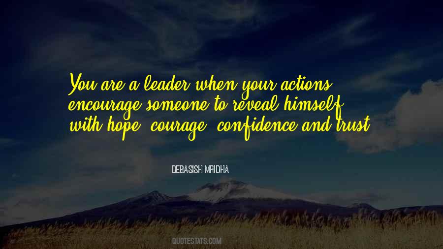 Quotes About Leadership Courage #1169951