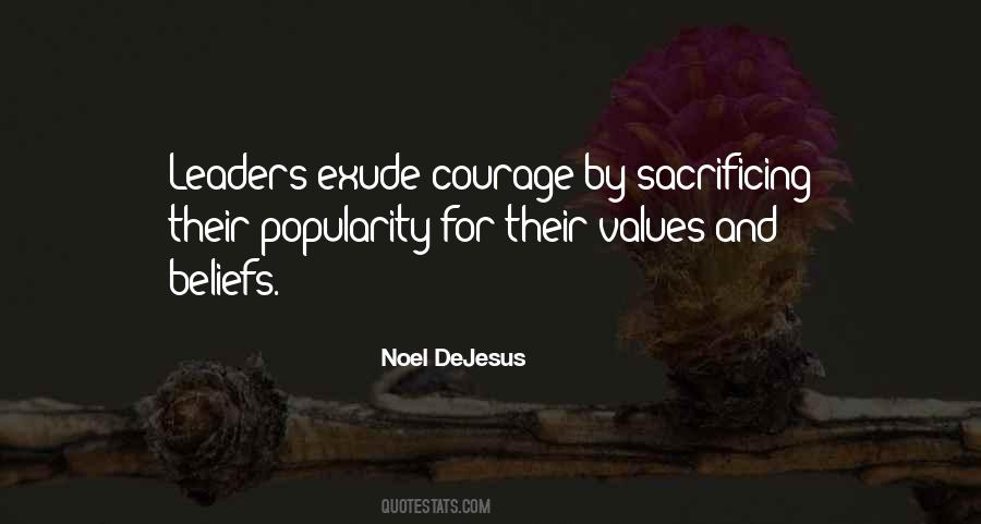 Quotes About Leadership Courage #540562