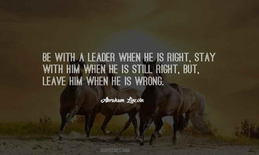 Quotes About Leadership Courage #942712