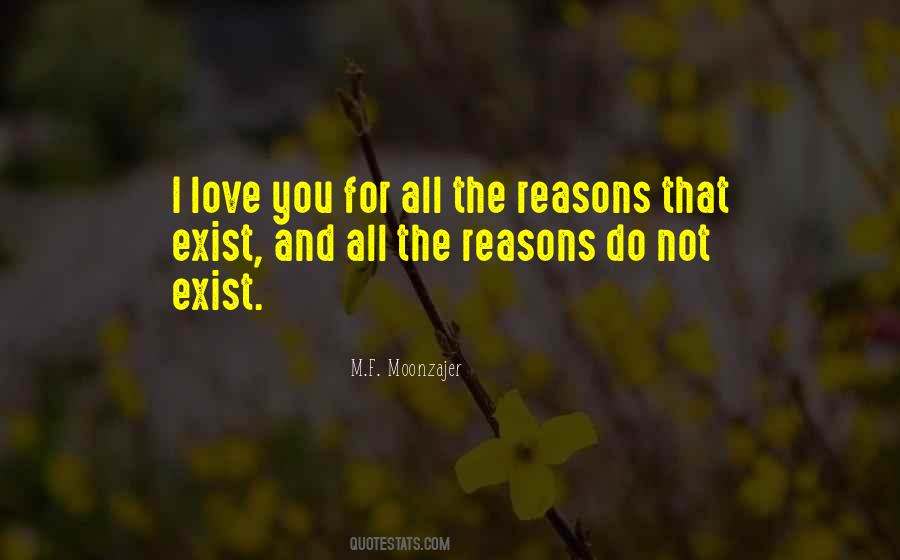 Quotes About Reasons I Love You #243540