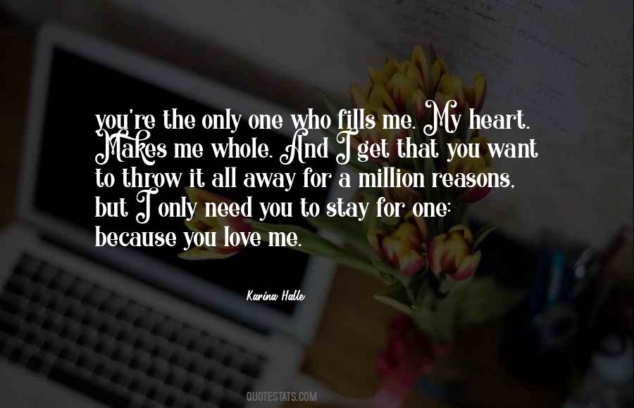 Quotes About Reasons I Love You #475003