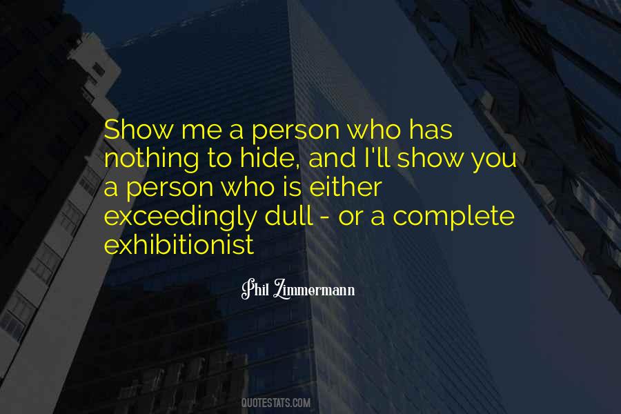 Quotes About Show Off Person #217124