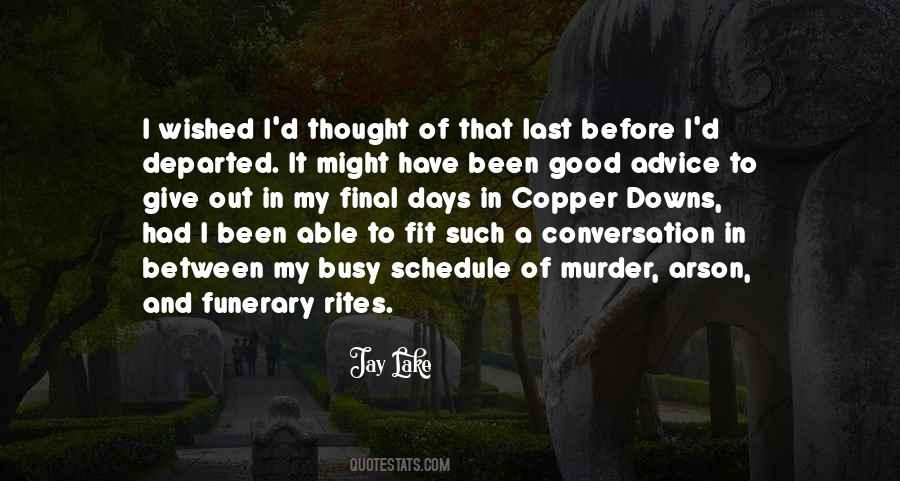 Final Thought Quotes #1536847